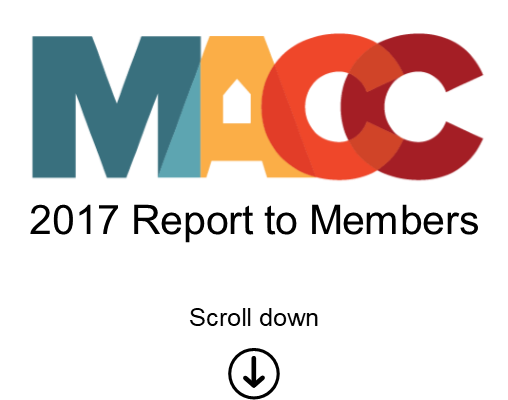 MACC 2017 Report to Members header